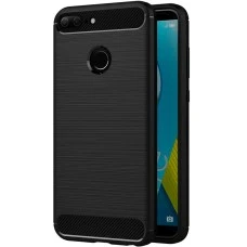 Силикон Polished Carbon Huawei Honor 9 Lite (черный)