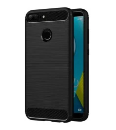 Силикон Polished Carbon Huawei Honor 9 Lite (черный)
