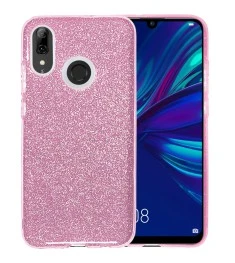 Силикон Glitter Huawei P Smart (2019) (Розовый)