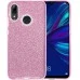 Силикон Glitter Huawei P Smart (2019) (Розовый) Силикон Glitter Huawei P Smart (2019) (Розовый)
