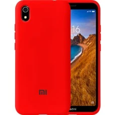 Силикон Original 360 Case Logo Xiaomi Redmi 7A (Красный)