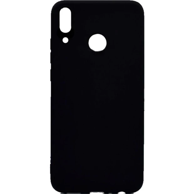 Силиконовый чехол Multicolor Huawei Honor Play (черный)