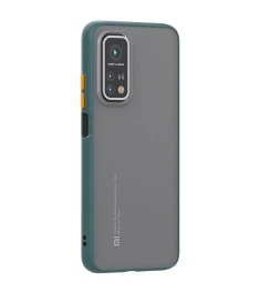 Силикон Totu Gingle Series Xiaomi Redmi Note 11 / Note 11S (Тёмно-зелёный)