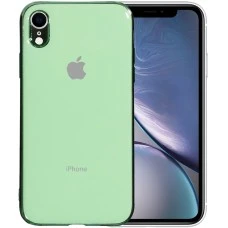 Силиконовый чехол Zefir Case Apple iPhone XR (Зелёный)