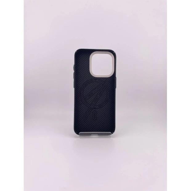 Чехол Blueo Aramid Fiber with MagSafe Apple iPhone 15 Pro (Black)