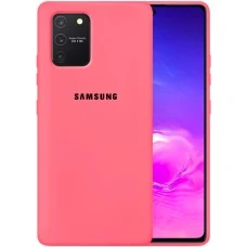 Силикон Original 360 Case Logo Samsung Galaxy S10 Lite (Клубничный)