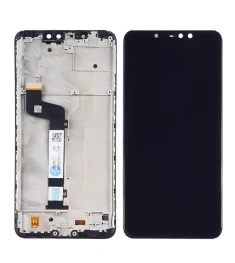 Дисплей для Xiaomi Redmi Note 6 Pro с чёрным тачскрином и корпусной рамкой