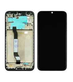 Дисплей для Xiaomi Redmi Note 8 с чёрным тачскрином и чёрной корпусной рамкой
