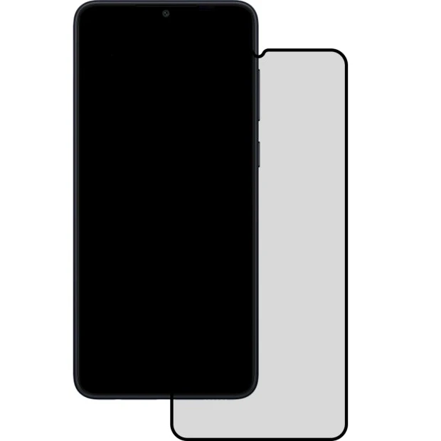 Захисне скло 5D Matte HD Samsung Galaxy A20S / A02S / A12 / A03S / A03Core / A04 / A04S / A70 Чорне