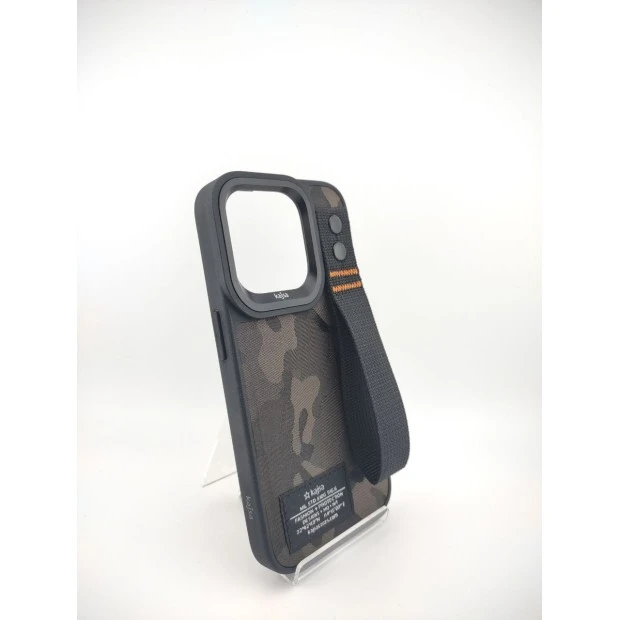 Чехол Kajsa Outdoor Apple iPhone 15 Pro (Dark Green Camo)