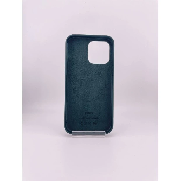 Чехол Leather Case with Magsafe Apple IPhone 14 Pro Max (Forest Green)