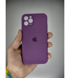 Силіконовий оригінальний чохол RoundCam для Apple iPhone 11 Pro (28) Brinjal