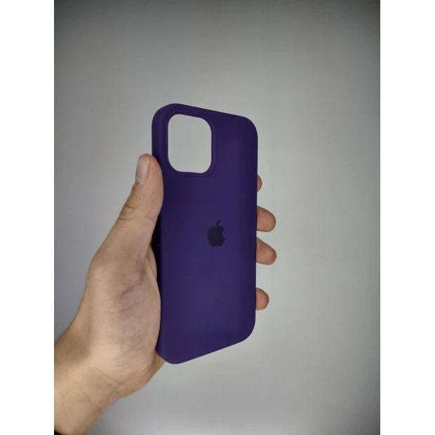 Силикон Original Round Case Apple iPhone 12 / 12 Pro (Amethyst)
