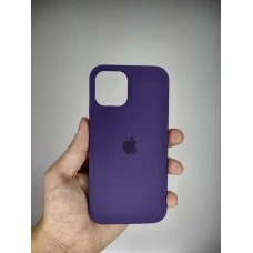 Силикон Original Round Case Apple iPhone 12 / 12 Pro (Amethyst)
