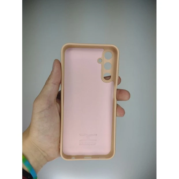 Силикон Original Samsung Galaxy A24 (ShutCam) (Персиковый)