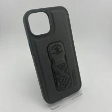 Чохол Polo Blaise Leather для Apple iPhone 15 (Сірий)