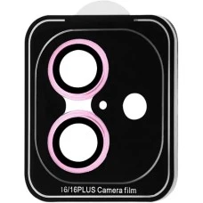 Защитное стекло на камеру iLera FocusPro Lens Apple iPhone 16 / 16 Plus (Pink)