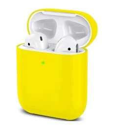 Футляр для наушников Apple AirPods 2 Slim (Yellow)
