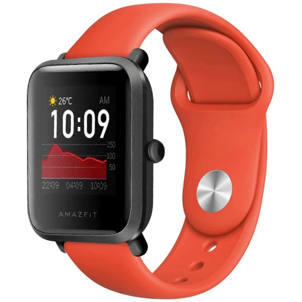 Ремешок Xiaomi Amazfit Bip 20mm (Simple Lock) (Оранжевый)