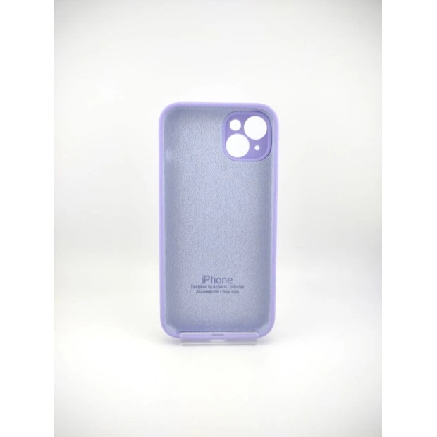 Силіконовий оригінальний чохол RoundCam для Apple iPhone 14 Plus (43) Glycine