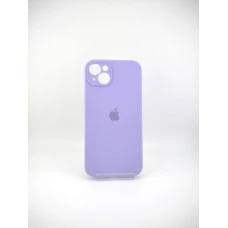 Силикон Original RoundCam Case Apple iPhone 14 Plus (43) Glycine