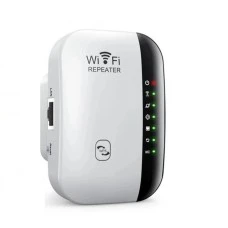 Ретранслятор-усилитель сигнала репитер WiFi MT02 300mbps (Чёрный)