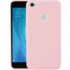Силіконовий чохол iNavi Color для Xiaomi Redmi Note 5a Prime (персиковий)