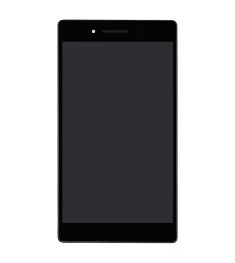 Дисплей для Lenovo Tab 7304L (ZA310064UA) с чёрным тачскрином и корпусной рамкой..