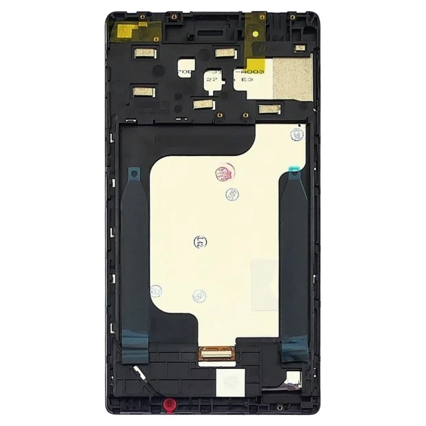 Дисплей для Lenovo Tab 7304L (ZA310064UA) с чёрным тачскрином и корпусной рамкой