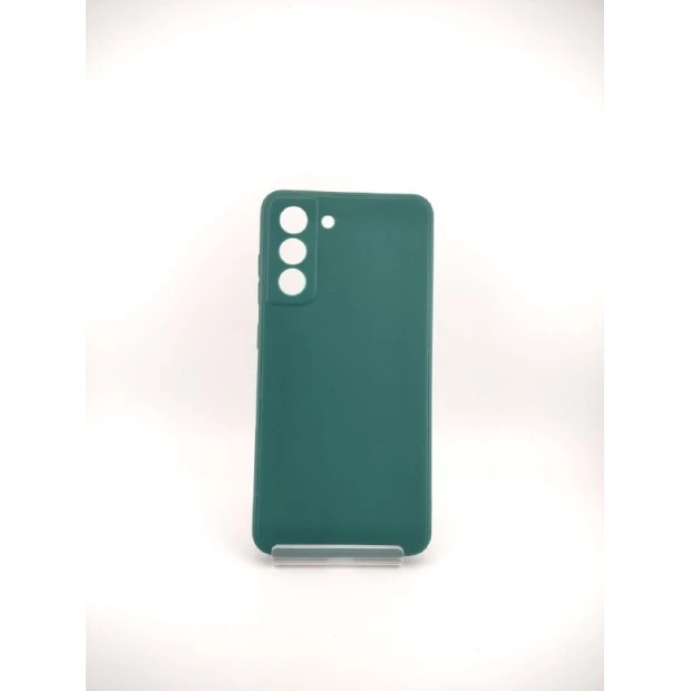 Силикон Original ShutCam Lite Samsung Galaxy S21 FE (Тёмно-зелёный)