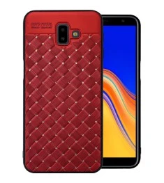 Накладка Netting Diamond Samsung Galaxy J6 Plus (2018) J610 (Красный)