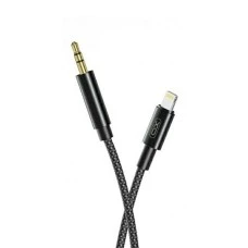 Переходник XO NB R211A Lightning to 3.5mm (Black)