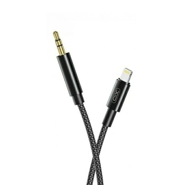 Переходник XO NB R211A Lightning to 3.5mm (Black)