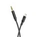 Переходник XO NB R211A Lightning to 3.5mm (Black) Переходник XO NB R211A Lightning to 3.5mm (Black)