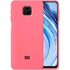 Силикон Original Case Xiaomi Redmi Note 9S / Note 9 Pro (Клубничный)