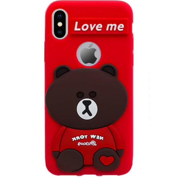 Чехол New York Dreamer Apple iPhone X / XS (Красный)