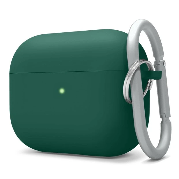Чехол для наушников Full Silicone Case with Microfiber Apple AirPods Pro (69) Atrovirens