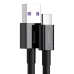 USB-кабель Baseus Cafule Series 66W (1m) (USB to Type-C) (Чёрный) CAKF000101 USB-кабель Baseus Cafule Series 66W (1m) (USB to Type-C) (Чёрный) CAKF000101