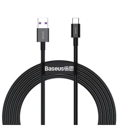 USB-кабель Baseus Cafule Series 66W (1m) (USB to Type-C) (Чёрный) CAKF000101