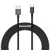 USB-кабель Baseus Cafule Series 66W (1m) (USB to Type-C) (Чёрный) CAKF000101 USB-кабель Baseus Cafule Series 66W (1m) (USB to Type-C) (Чёрный) CAKF000101