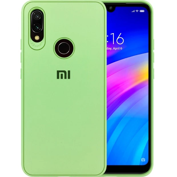 Силиконовый чехол Junket Case Xiaomi Redmi Note 7 (Зелёный)