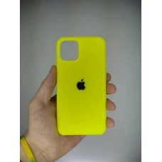 Силіконовий оригінальний чохол Apple для iPhone 11 Pro (Лайм)