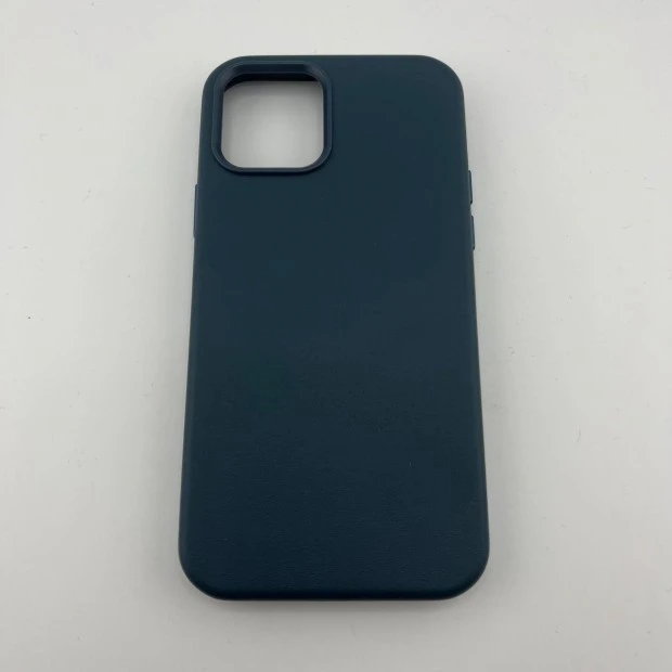 Чохол WAVE Premium Leather Edition з MagSafe для iPhone 12  /  12 Pro (балтійський синій)