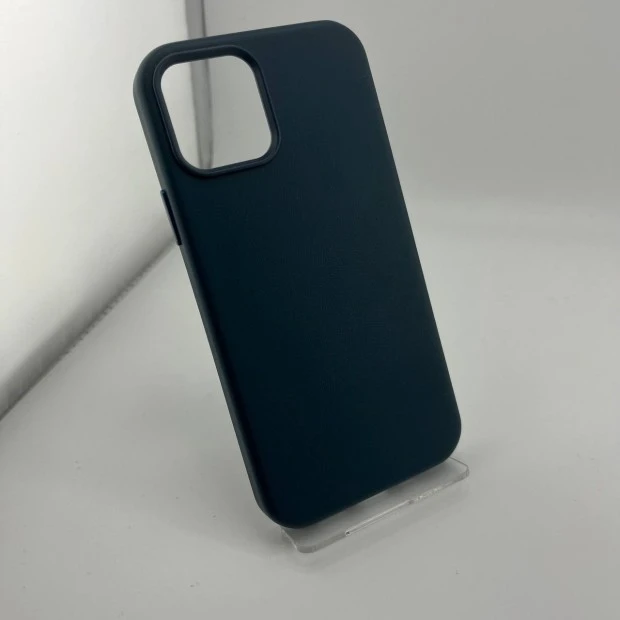 Чохол WAVE Premium Leather Edition з MagSafe для iPhone 12  /  12 Pro (балтійський синій)
