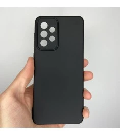 Силикон Original 360 Case Samsung Galaxy A33 (ShutCam) (Чёрный)