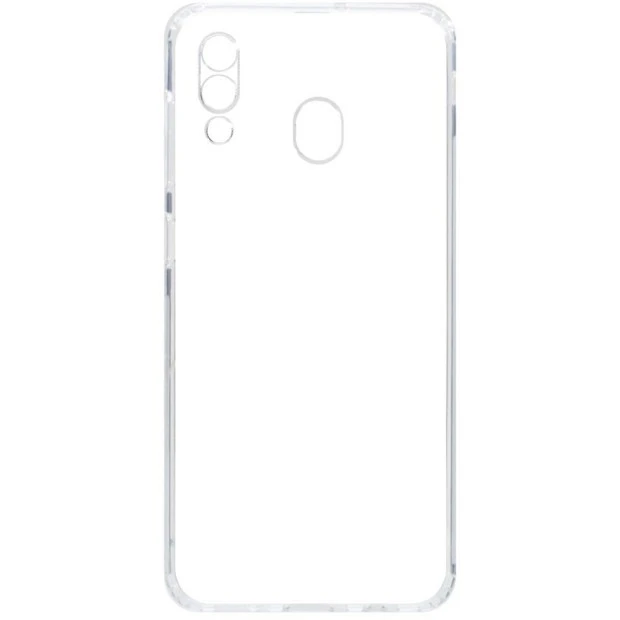 Силиконовый чехол KST Samsung Galaxy A30 (2019) (прозрачный)