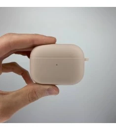 Чохол для навушників Full Silicone Case with Microfiber Apple AirPods Pro (Pink ..