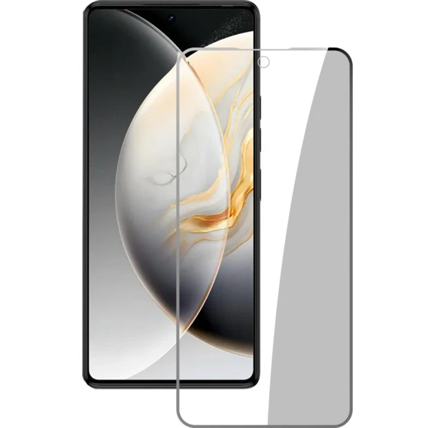 Захисне скло 5D Standard Tecno Pova 6 Black