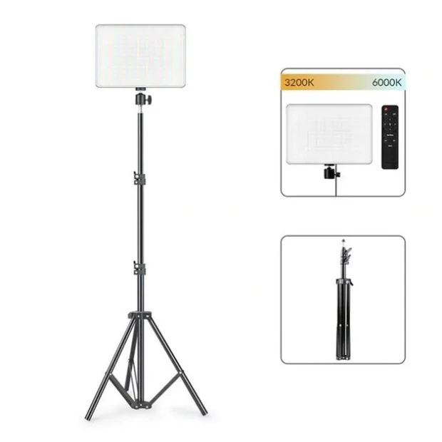 Набір для зйомки Camera Light 29см (E-600) RGB (Чорний)