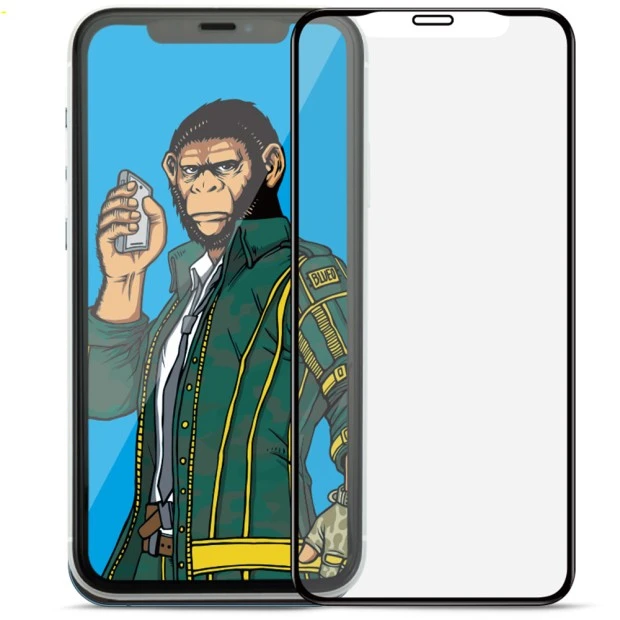 Защитное стекло 5D Blueo Matte HD Apple iPhone XR / 11 Black